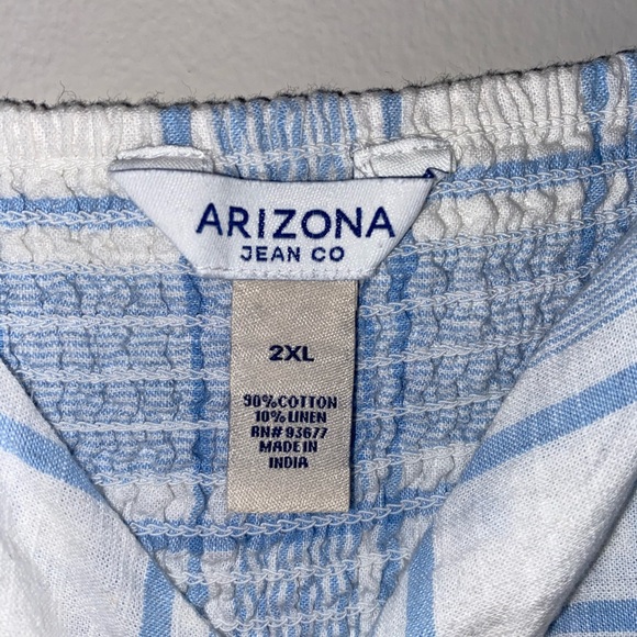 light blue blue plaid dress - Picture 5 of 5